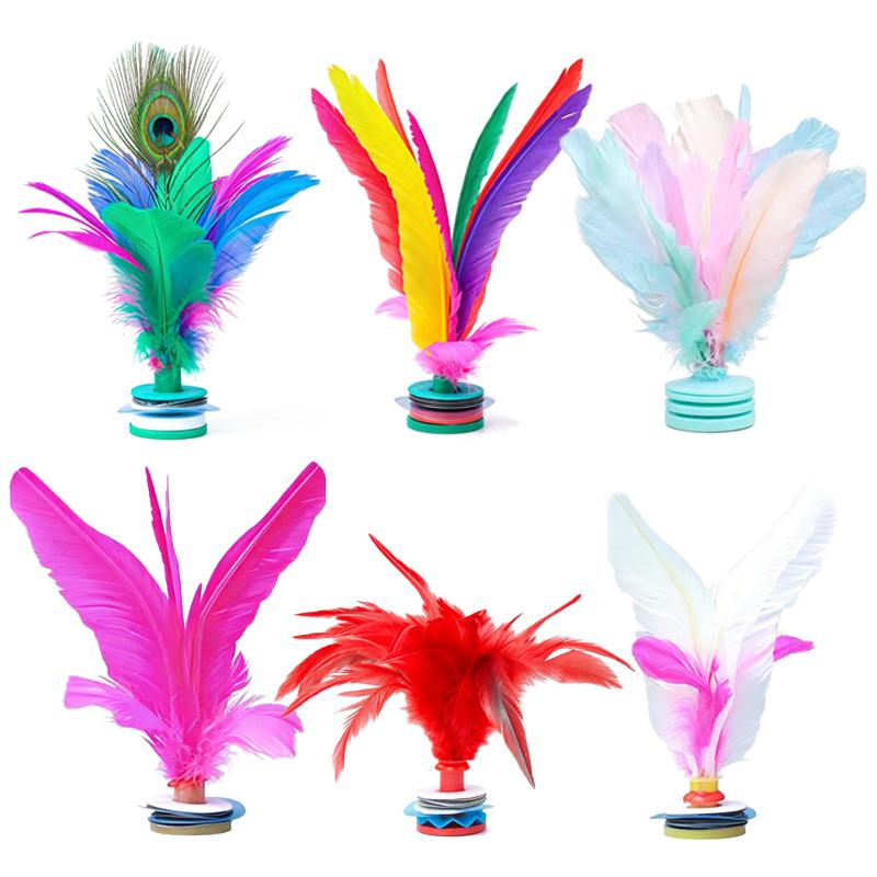 1 Pezzo di Volano Colorato con - Feather Shuttlecock recensione e prezzo
