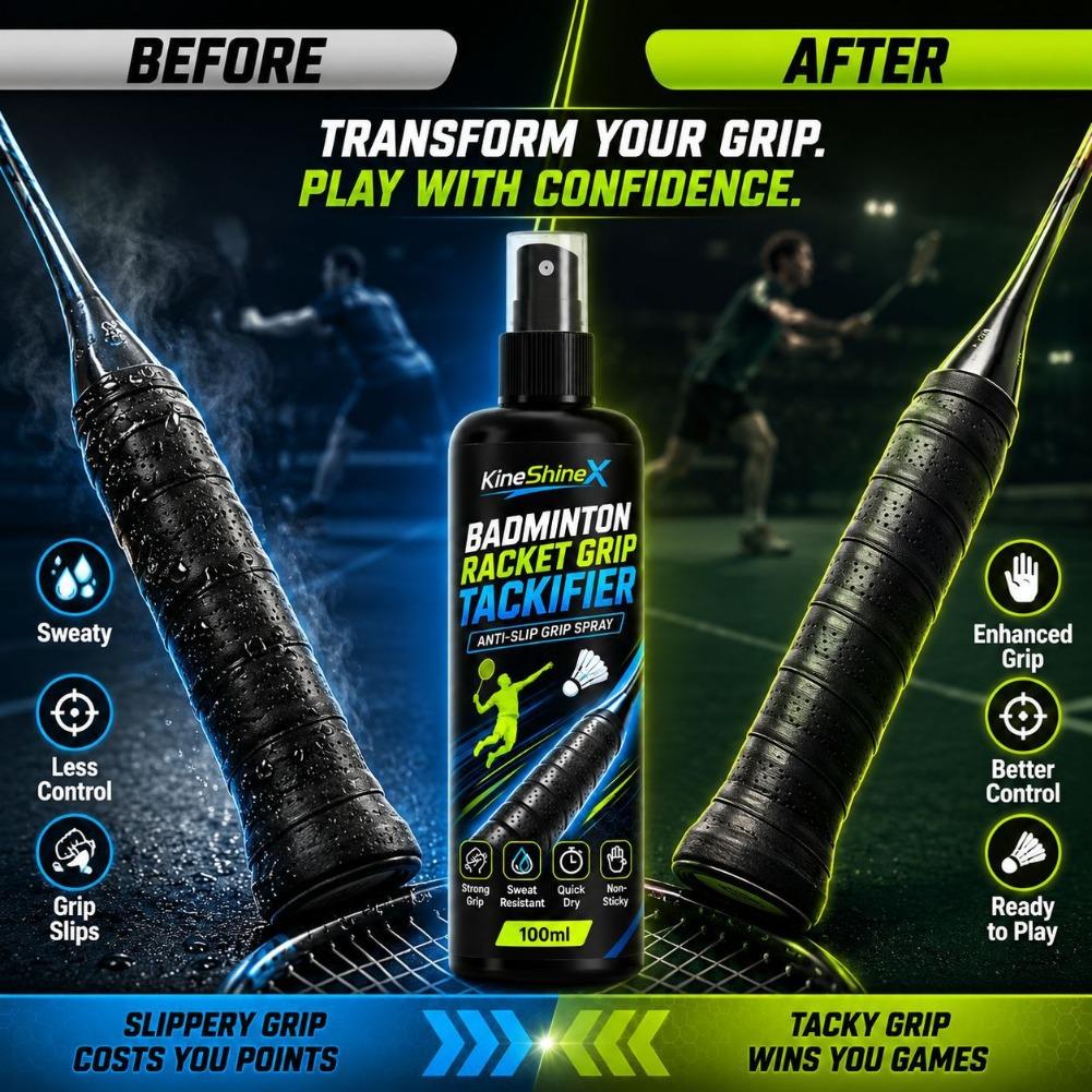 Spray Antiscivolo per Racchett - Badminton Grip recensione e prezzo