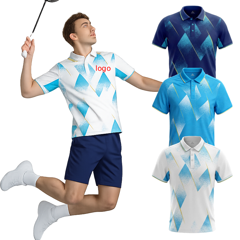 Polo da Badminton per Uomo con - Badminton Jersey recensione e prezzo